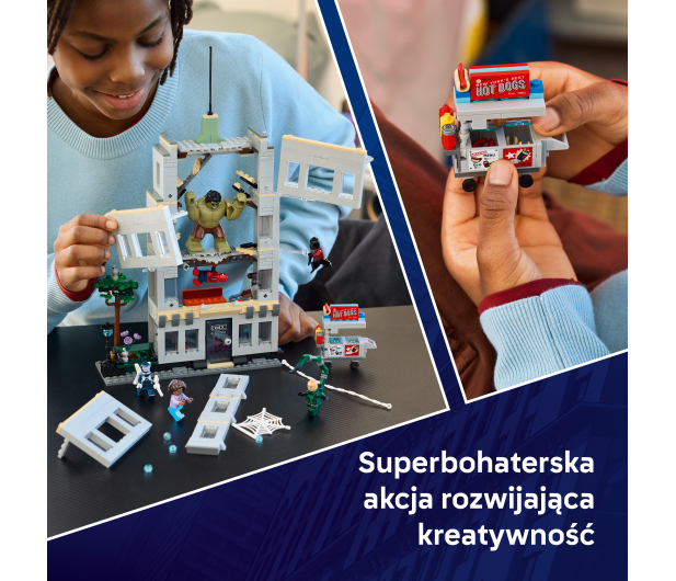 LEGO SUPER HEROES 76350 Epickie starcie: Spider-Man kontra Hulk - 1529855 - zdjęcie 6